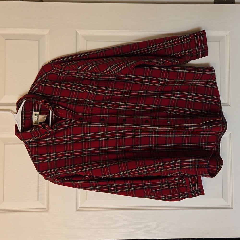 L.L. Bean Flannel Shirt Size M